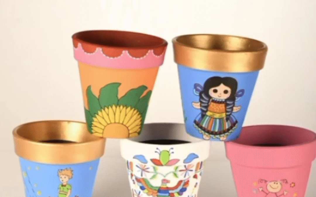 ¡Samuel nos invita a ver sus macetas!