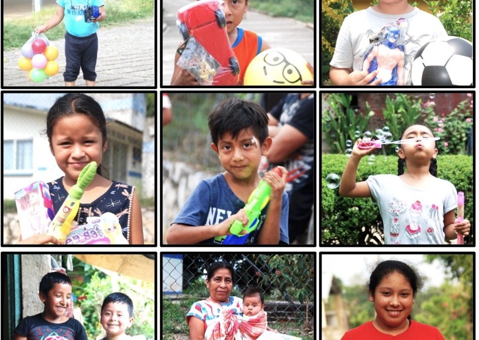 ¡Celebramos El Día del Niño en 3 comunidades de la Sierra!