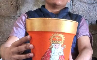 Las macetas de Samuel engalanaron la Romería de Covadonga 😍